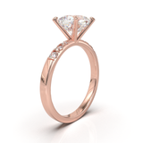 Pavé Frame 3,2,1 Rose Gold