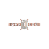 Pavé Frame 3,2,1 Rose Gold