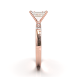 Pavé Frame 3,2,1 Rose Gold