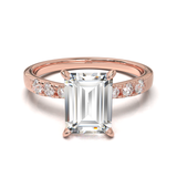 Pavé Frame 3,2,1 Rose Gold