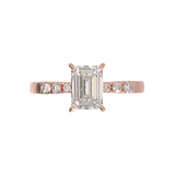 Pavé Frame 3,2,1 Rose Gold