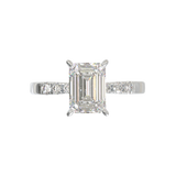 Pavé Frame 3,2,1 White Gold