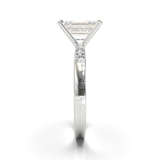 Pavé Frame 3,2,1 White Gold