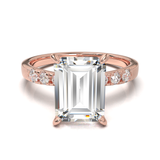 Pavé Frame 3,2,1 Rose Gold