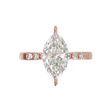 Pavé Frame 3,2,1 Rose Gold