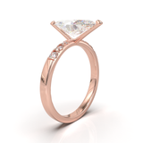 Pavé Frame 3,2,1 Rose Gold
