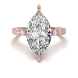 Pavé Frame 3,2,1 Rose Gold