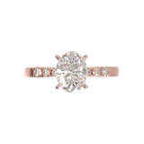 Pavé Frame 3,2,1 Rose Gold