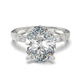 Pavé Frame 3,2,1 White Gold