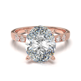Pavé Frame 3,2,1 Rose Gold