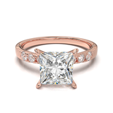 Pavé Frame 3,2,1 Rose Gold