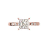 Pavé Frame 3,2,1 Rose Gold