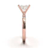 Pavé Frame 3,2,1 Rose Gold