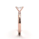 Pavé Frame 3,2,1 Rose Gold