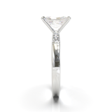 Pavé Frame 3,2,1 White Gold