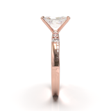 Pavé Frame 3,2,1 Rose Gold
