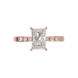 Pavé Frame 3,2,1 Rose Gold