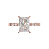 Pavé Frame 3,2,1 Rose Gold
