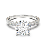 Pavé Frame 3,2,1 White Gold