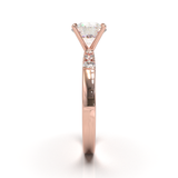 Pavé Frame 3,2,1 Rose Gold