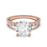 Pavé Frame 3,2,1 Rose Gold