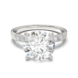 Pavé Frame 3,2,1 White Gold
