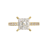 Pavé Frame 3,2,1 Rose Gold