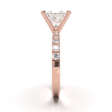 Pavé Frame 3,2,1 Rose Gold