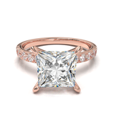 Pavé Frame 3,2,1 Rose Gold