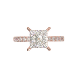 Pavé Frame 3,2,1 Rose Gold