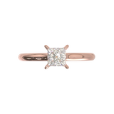 Montura Petite Oro Rosa