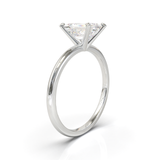 Anillo de compromiso Solitario Clásico con Diamante Emerald 1cts