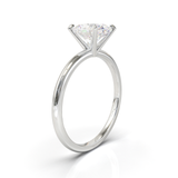 Classic Solitaire Engagement Ring with Oval Diamond 1cts