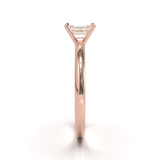 Montura Solitario Media Caña 1.8mm Oro Rosa