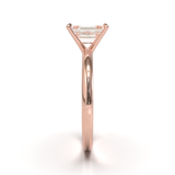 Montura Solitario Media Caña 1.8mm Oro Rosa