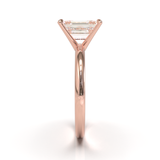 Montura Solitario Media Caña 1.8mm Oro Rosa