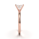 Montura Solitario Media Caña 1.8mm Oro Rosa