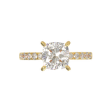 Pavé Frame 3,2,1 Rose Gold