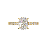 Pavé Frame 3,2,1 Rose Gold