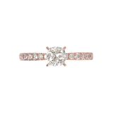 Pavé Frame 3,2,1 Rose Gold
