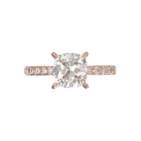 Pavé Frame 3,2,1 Rose Gold