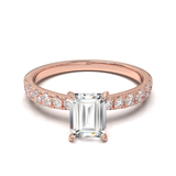 Pavé Frame 3,2,1 Rose Gold