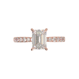Pavé Frame 3,2,1 Rose Gold