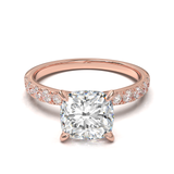 Pavé Frame 3,2,1 Rose Gold