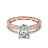 Pavé Frame 3,2,1 Rose Gold