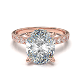 Pavé Frame 3,2,1 Rose Gold