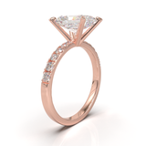Pavé Frame 3,2,1 Rose Gold