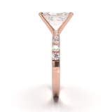 Pavé Frame 3,2,1 Rose Gold