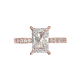 Pavé Frame 3,2,1 Rose Gold