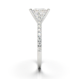 Montura Pavé 0.01 Catedral Oro Blanco